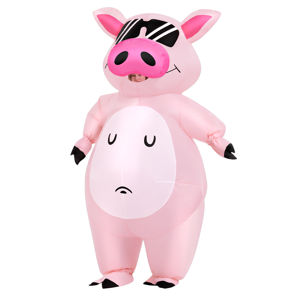 Cartoon Animal Piglet Inflatab - Suits ulasan dan harga