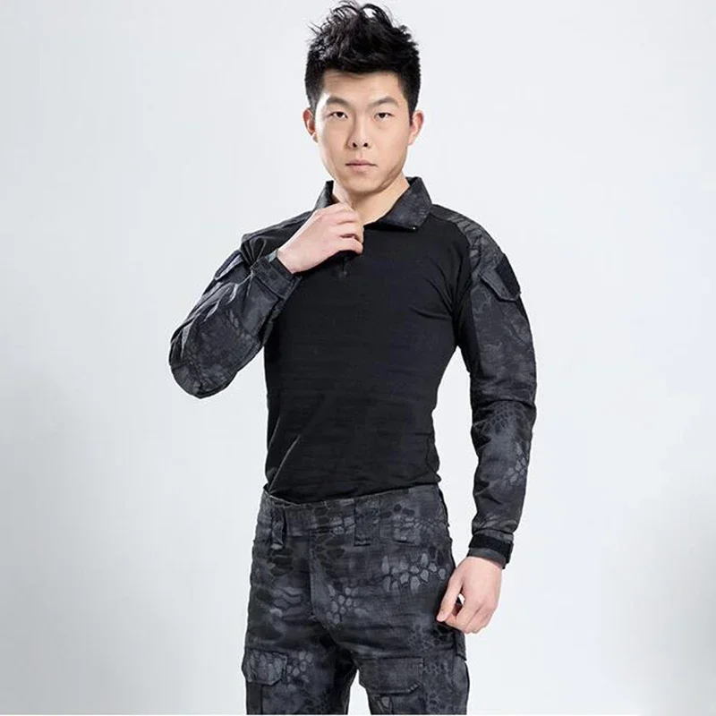 S-4XL Outdoor G2 Camouflage US - Tactical Military Shirt Cargo ulasan dan harga