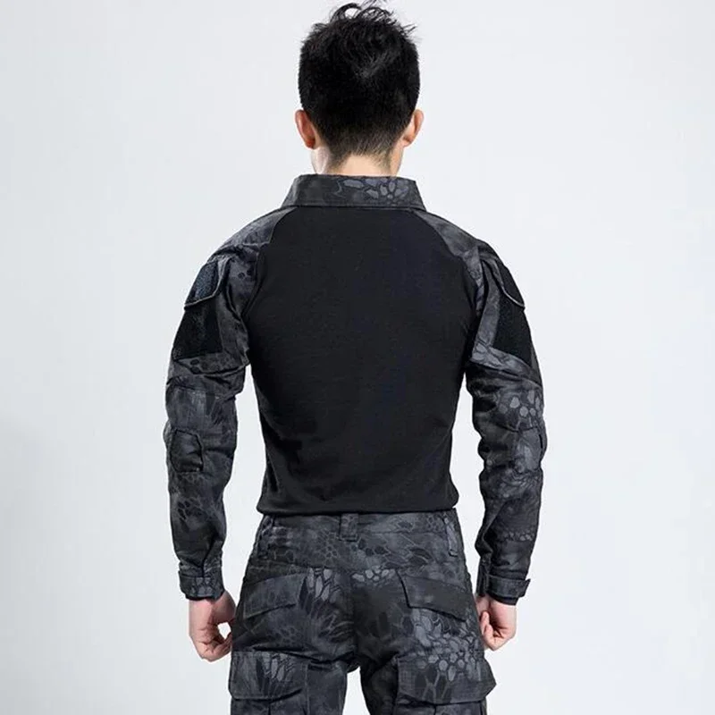 S-4XL Outdoor G2 Camouflage US - Tactical Military Shirt Cargo ulasan dan harga