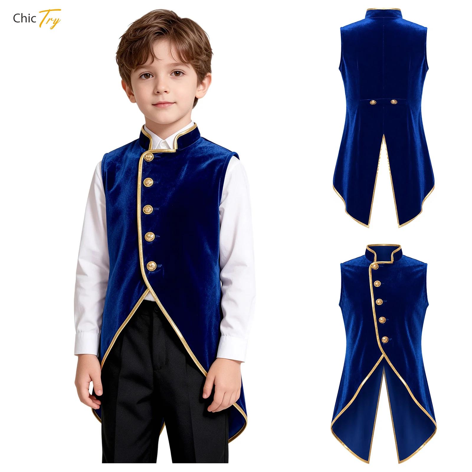 Boys Medieval Velvet Tailcoat  - Jackets ulasan dan harga