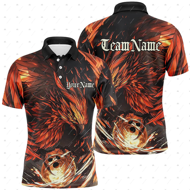 Custom Name Bowling Skull Flam - Short Sleeve Bowling Shirt Retro ulasan dan harga