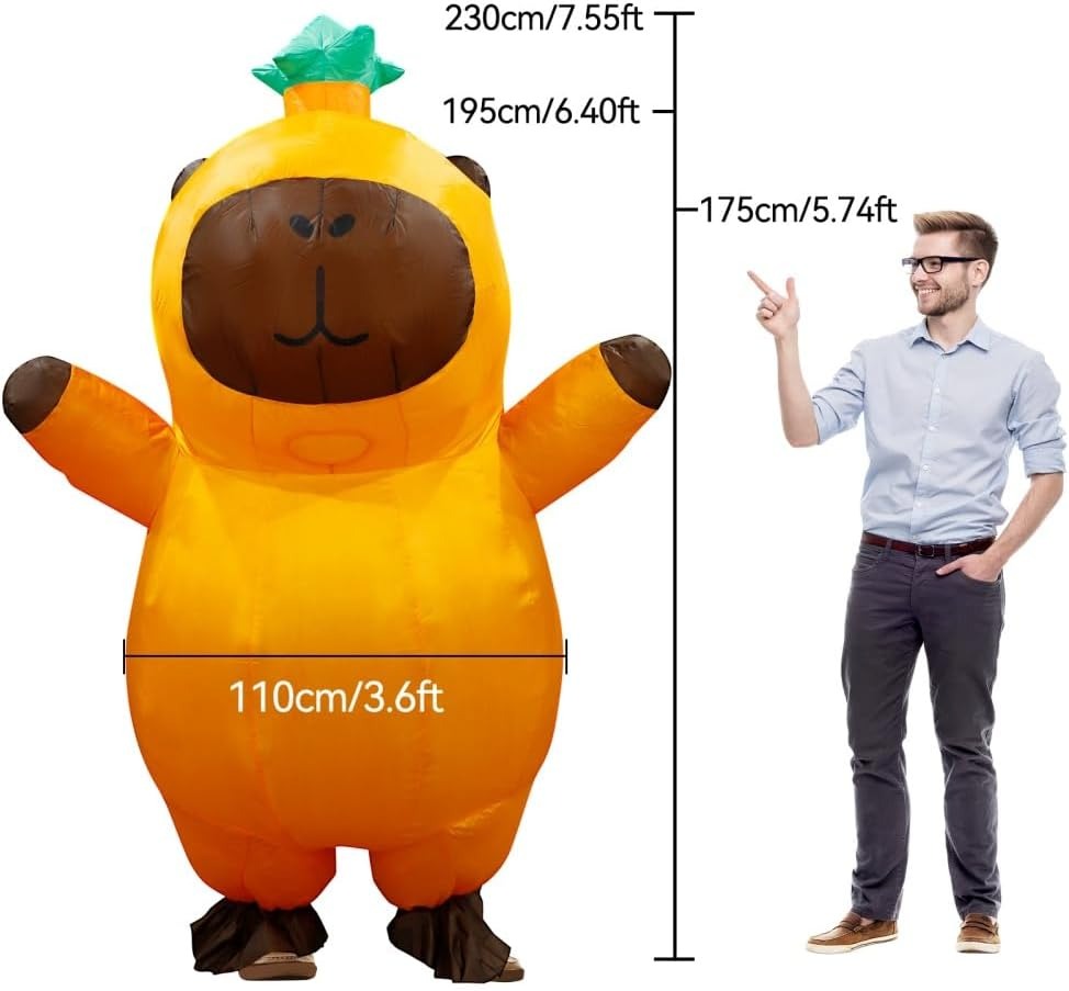 Capybara Inflatable Costume Ad - Suits ulasan dan harga