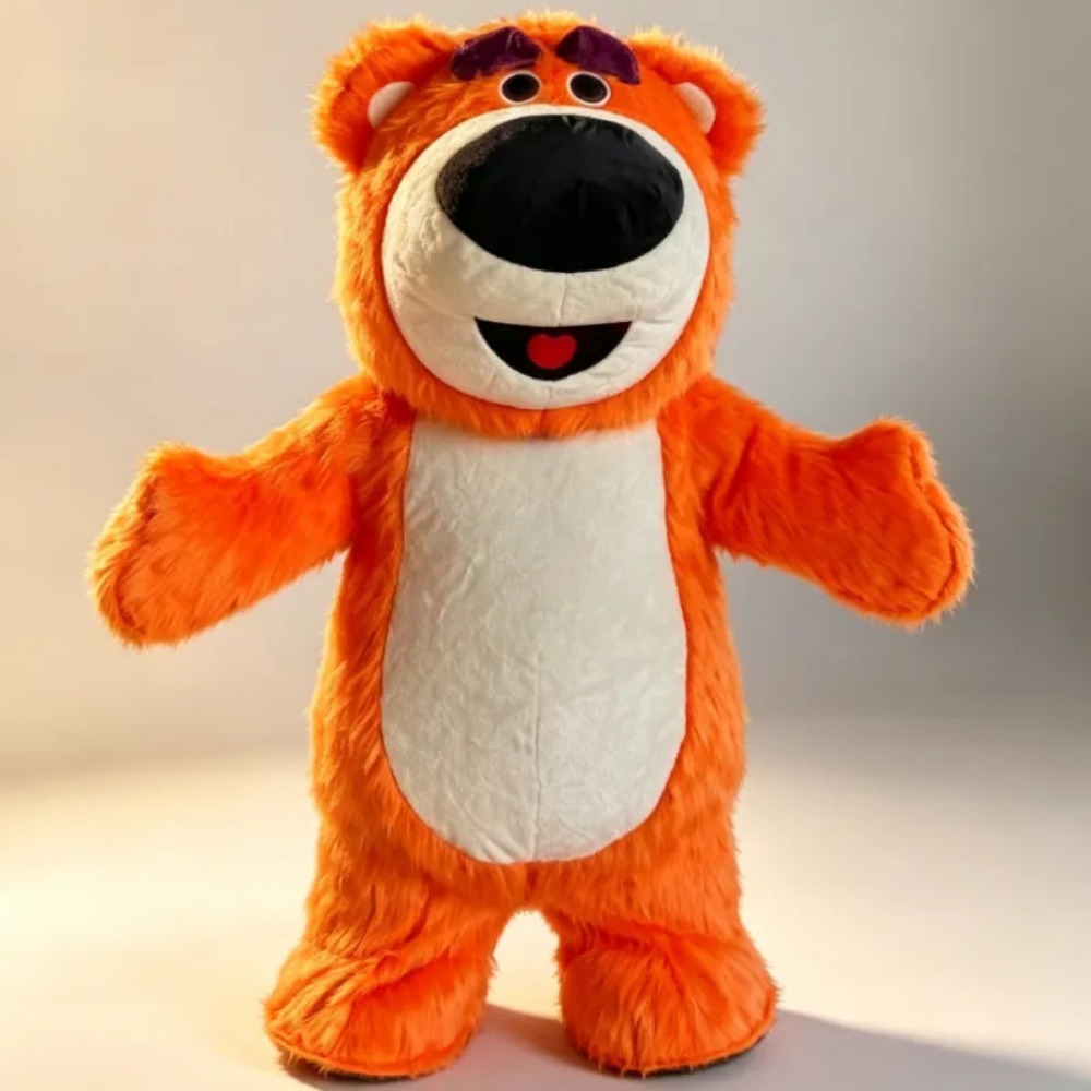 Inflatable Orange Bear Mascot  - Suits ulasan dan harga