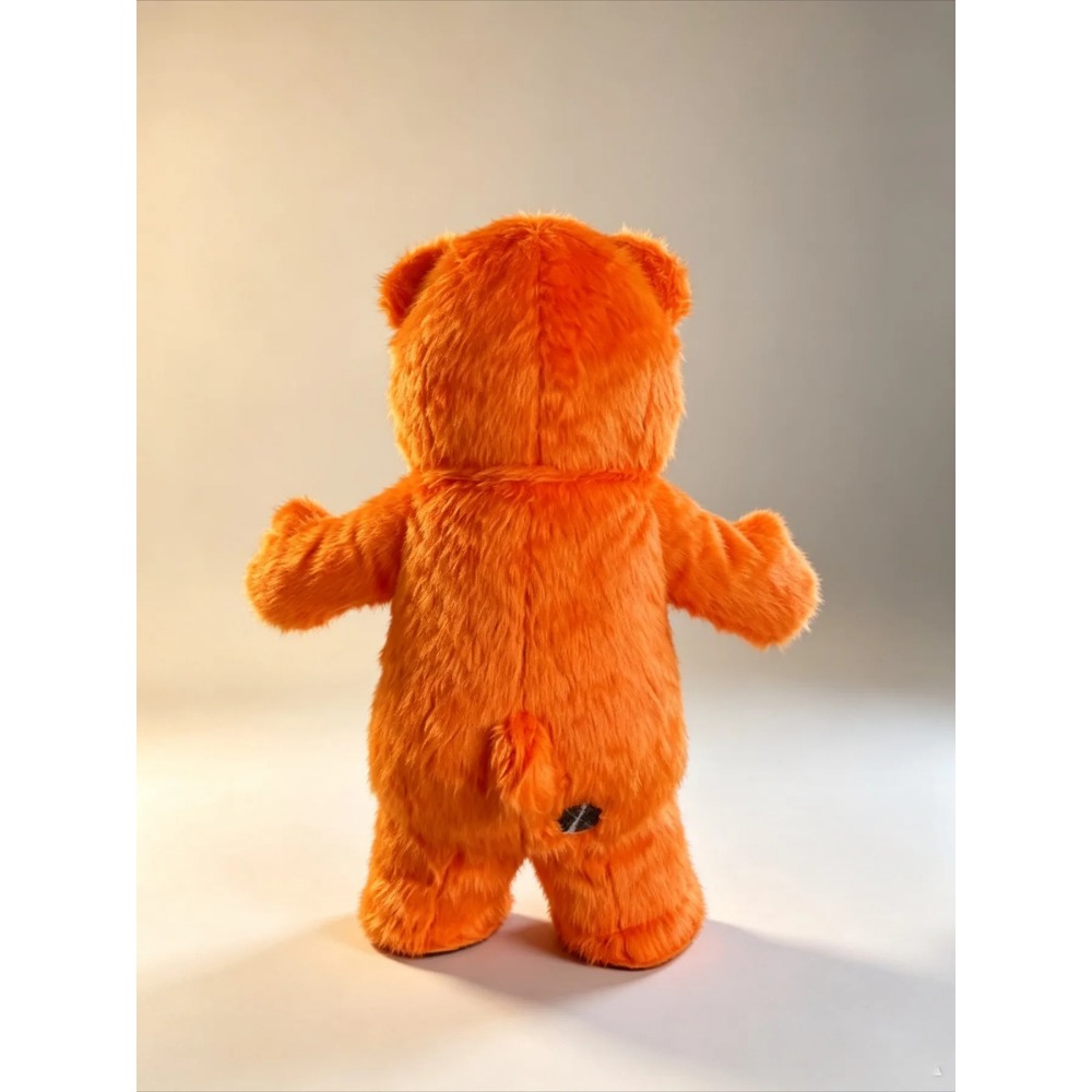 Inflatable Orange Bear Mascot  - Suits ulasan dan harga