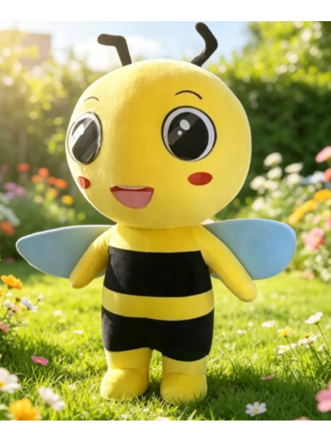 Inflatable Bee Mascot Costume  - Suits ulasan dan harga