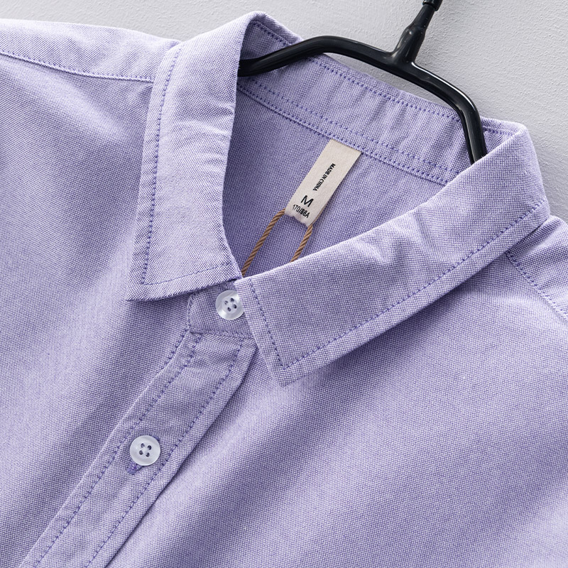 New style long-sleeved brand c - Oxford Cotton Casual Shirt Business ulasan dan harga