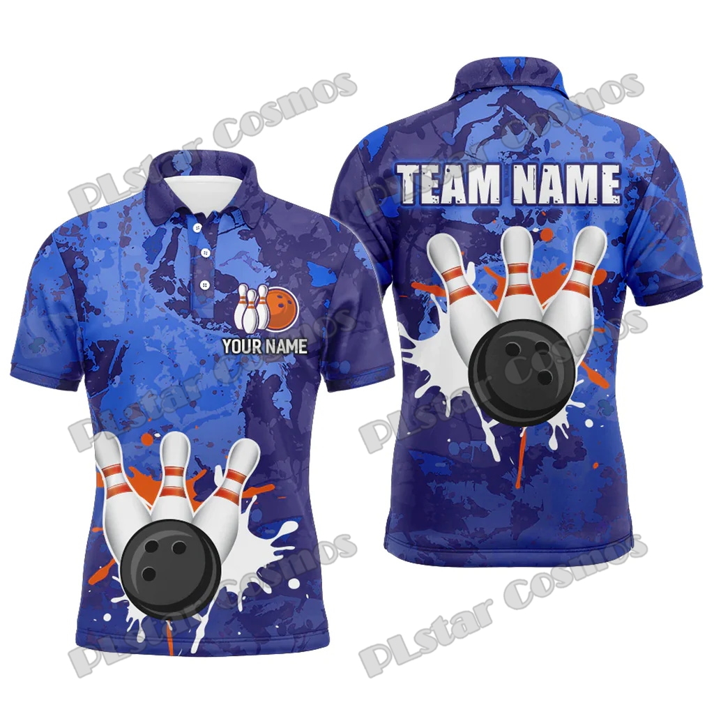 Retro Bowling Water Milk Multi - Short Sleeve Bowling Shirt Retro ulasan dan harga