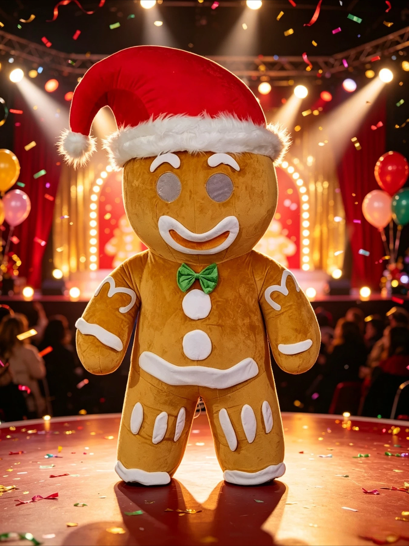 Inflatable Gingerbread Man Cos - Suits ulasan dan harga