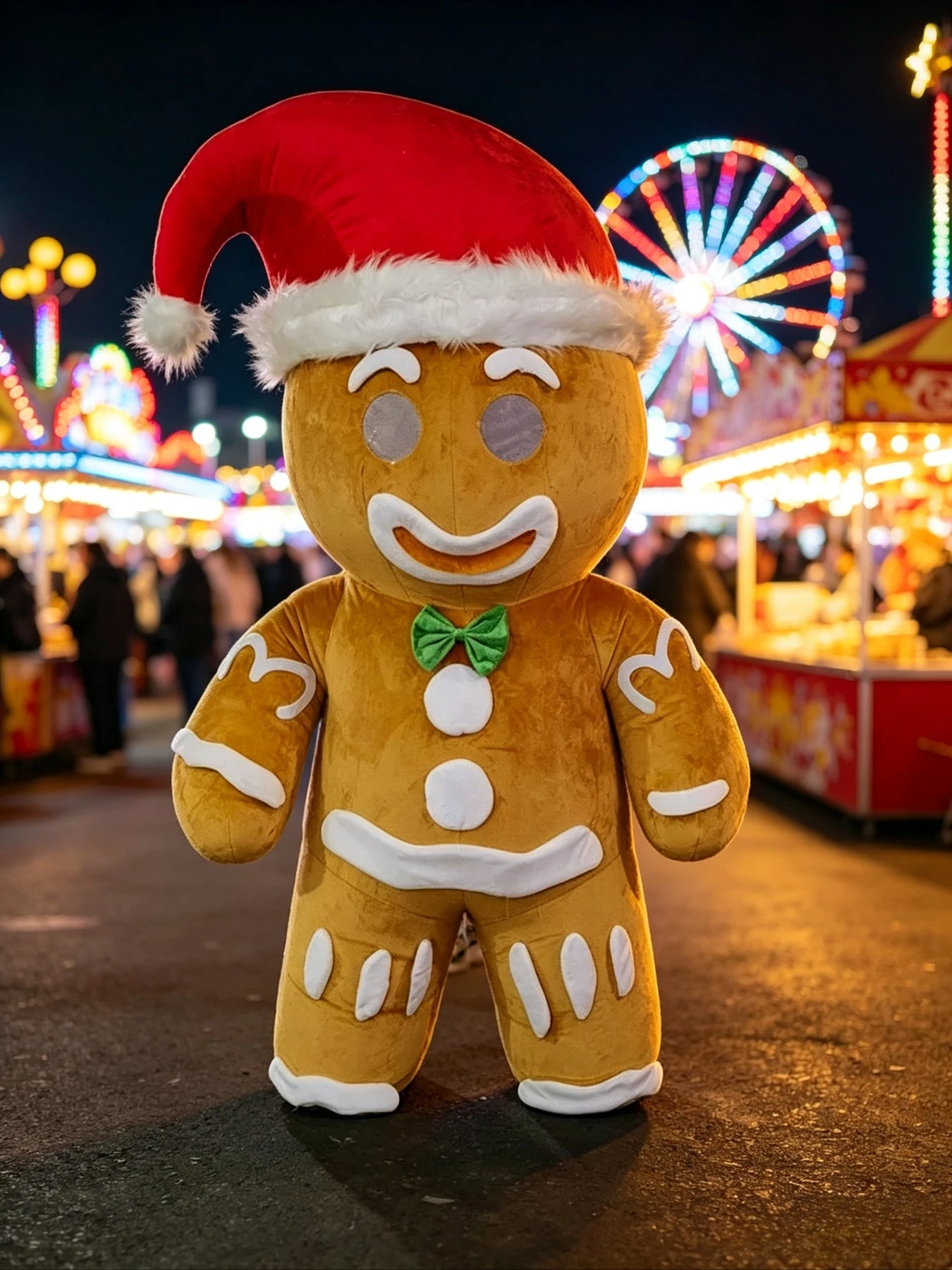 Inflatable Gingerbread Man Cos - Suits ulasan dan harga