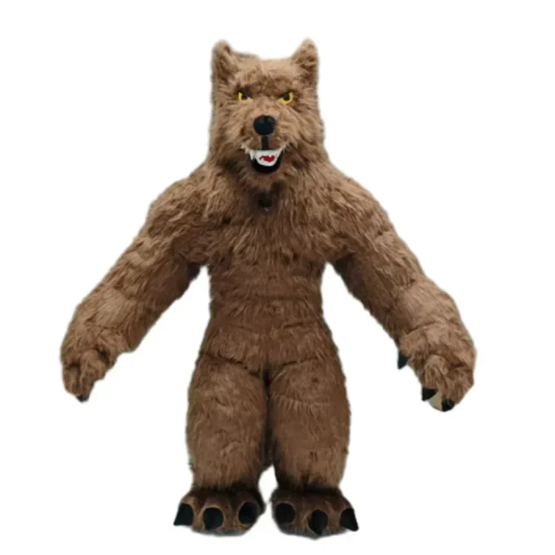 Giant Inflatable Grey Wolf Mas - Suits ulasan dan harga