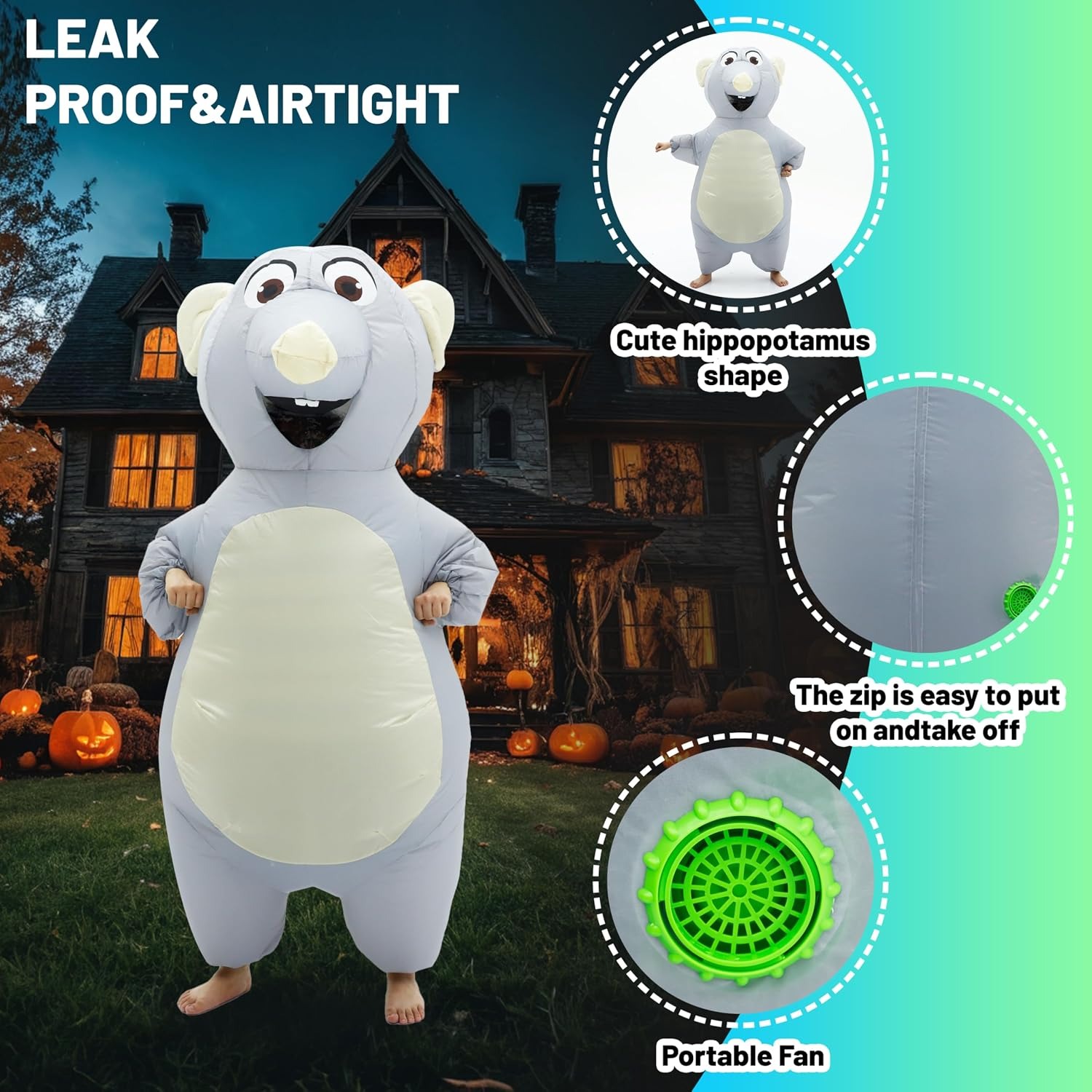 Inflatable Mouse Costume for A - Suits ulasan dan harga