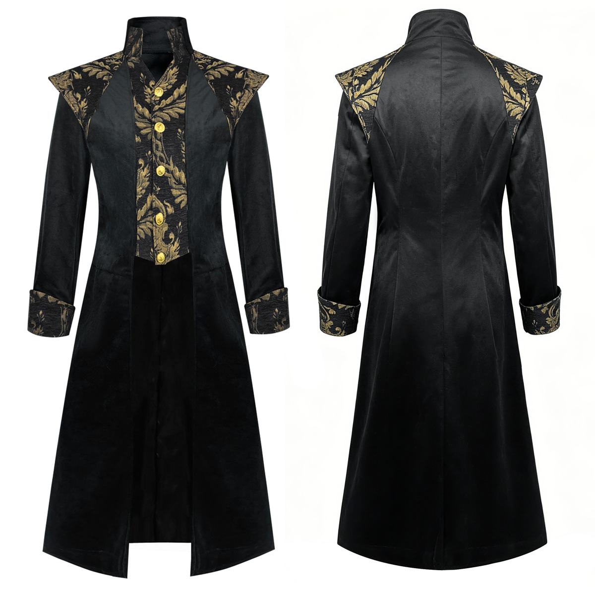Men Medieval Steampunk Tailcoa - Jackets ulasan dan harga